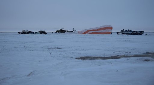 Expedition 54 Soyuz MS-06 Landing