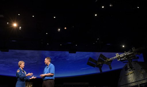 Astronaut Peggy Whitson at NASM