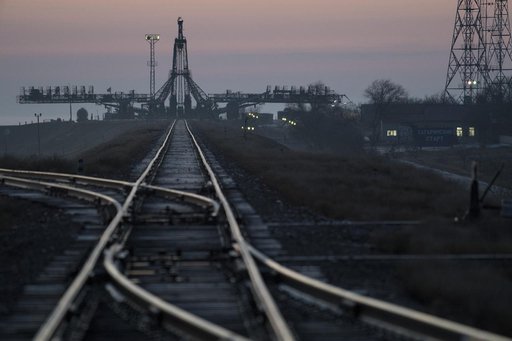 Expedition 55 Soyuz Rollout
