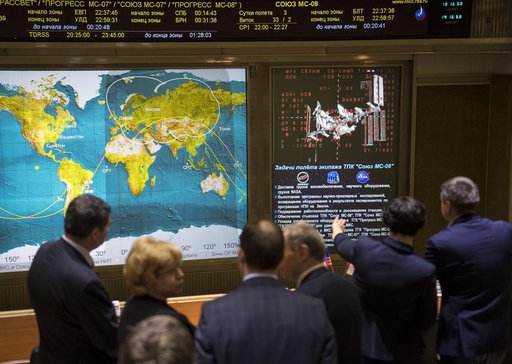 Expedition 55 Soyuz Docking