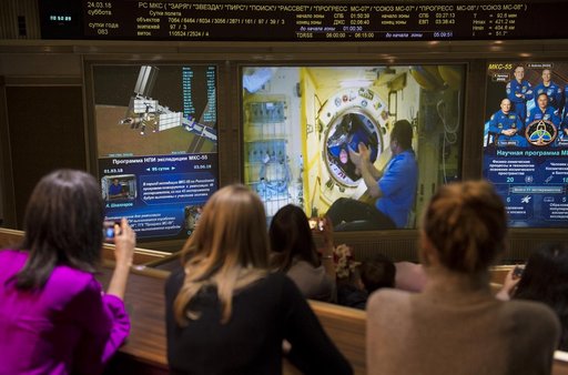 Expedition 55 Soyuz Docking