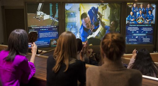 Expedition 55 Soyuz Docking