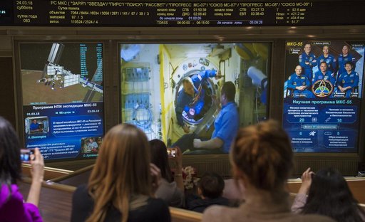 Expedition 55 Soyuz Docking
