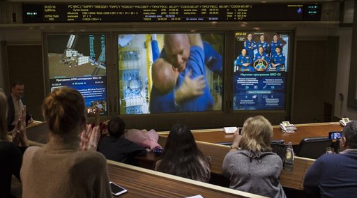 Expedition 55 Soyuz Docking