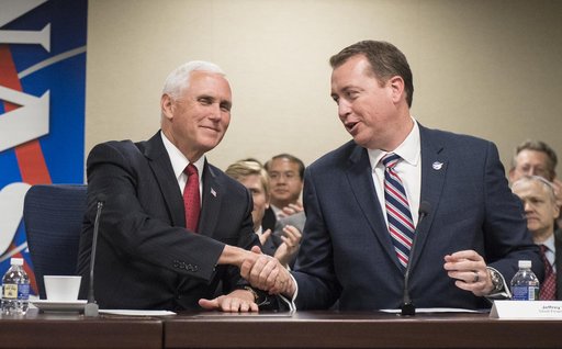 Vice President Meets with NASA Leadership