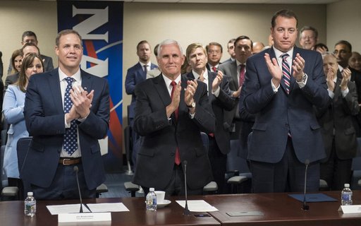 Vice President Meets with NASA Leadership