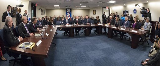 Vice President Meets with NASA Leadership