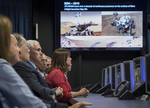 Vice President Pence Tours Jet Propulsion Laboratory