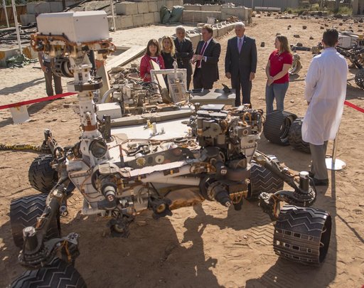 Vice President Pence Tours Jet Propulsion Laboratory