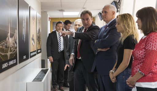 Vice President Pence Tours Jet Propulsion Laboratory