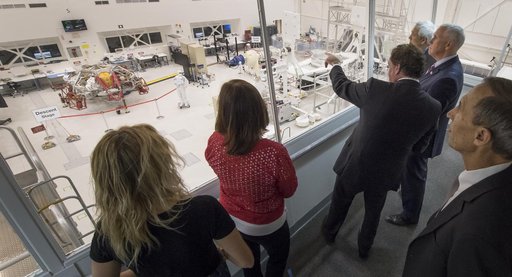 Vice President Pence Tours Jet Propulsion Laboratory