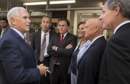 Vice President Pence Tours Jet Propulsion Laboratory