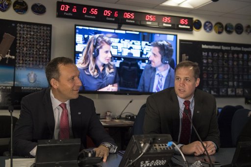 NASA Administrator Watches InSight Launch