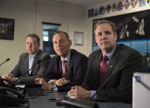 NASA Administrator Watches InSight Launch