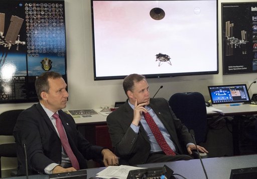 NASA Administrator Watches InSight Launch