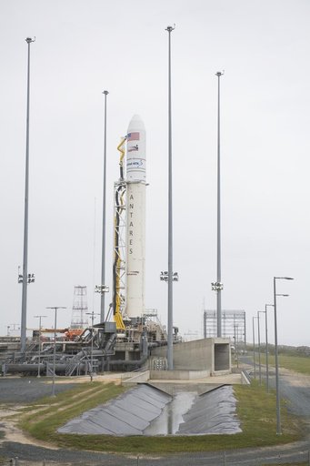 Orbital ATK CRS-9 on the Pad