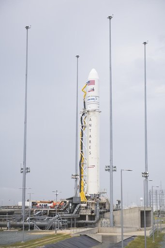 Orbital ATK CRS-9 on the Pad