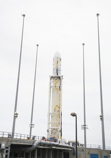 Orbital ATK CRS-9 on the Pad