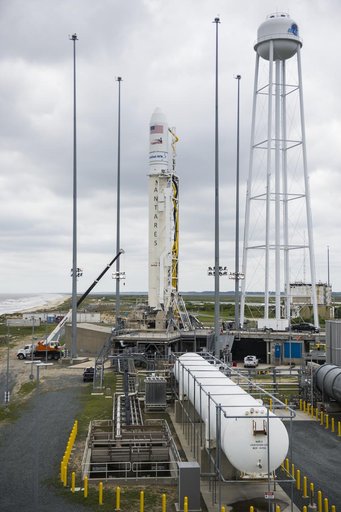 Orbital ATK CRS-9 on the Pad