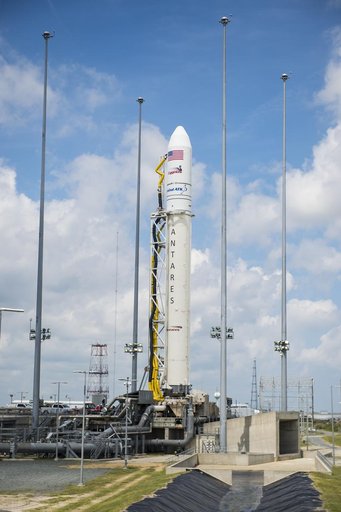 Orbital ATK CRS-9 on the Pad