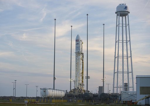 Orbital ATK CRS-9 on the Pad