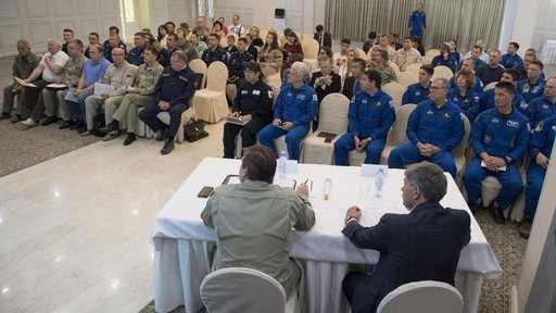 Expedition 55 Landing Preparations