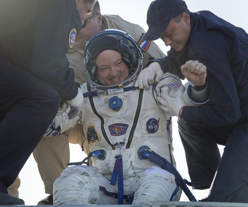Expedition 55 Soyuz MS-07 Landing