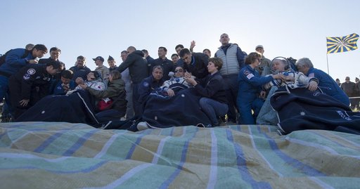 Expedition 55 Soyuz MS-07 Landing