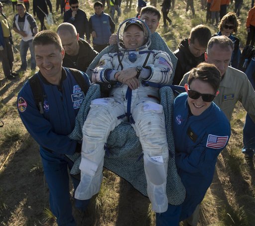 Expedition 55 Soyuz MS-07 Landing