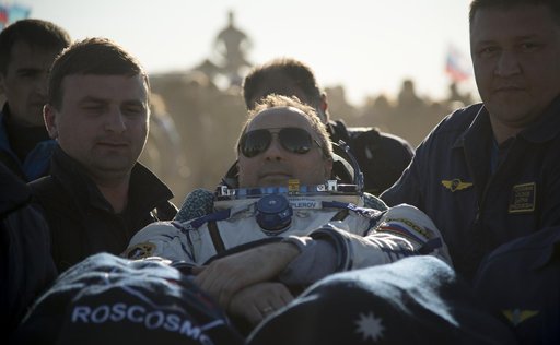Expedition 55 Soyuz MS-07 Landing