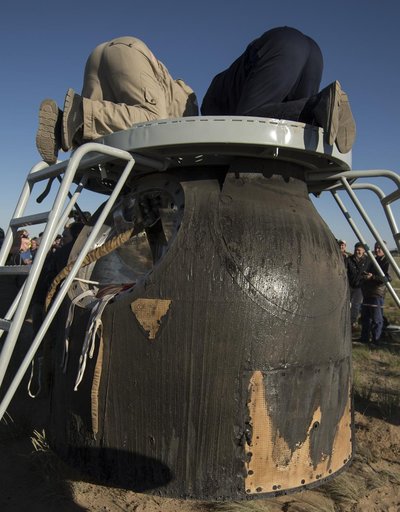 Expedition 55 Soyuz MS-07 Landing