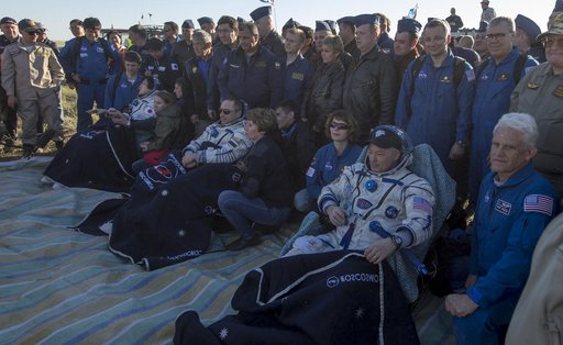 Expedition 55 Soyuz MS-07 Landing