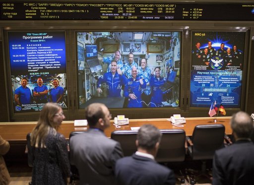 Expedition 56 Soyuz Docking