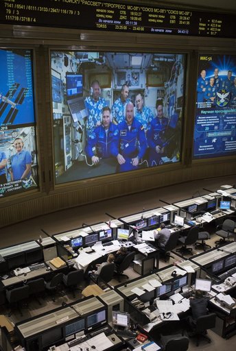 Expedition 56 Soyuz Docking