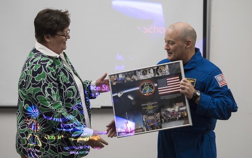 Astronaut Scott Tingle at McKinley Technology High School