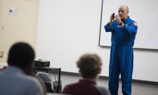 Astronaut Scott Tingle at McKinley Technology High School