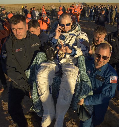 Expedition 56 Soyuz MS-08 Landing