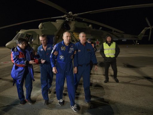 Expedition 56 Soyuz MS-08 Landing