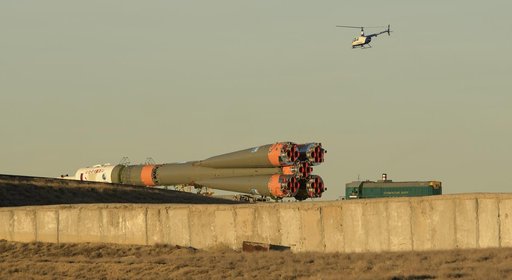 Expedition 57 Soyuz Rollout