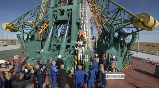 Expedition 57 Crew Farewell