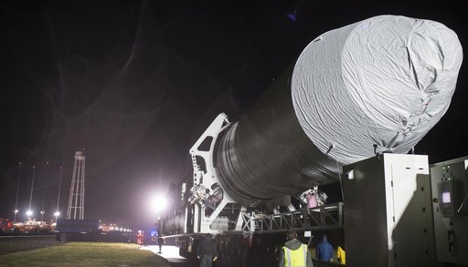 Northrop Grumman Antares CRS-10 Rollout