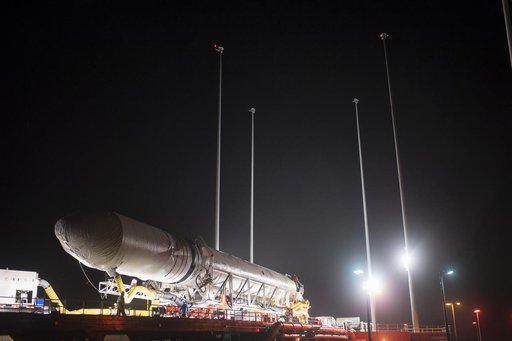 Northrop Grumman Antares CRS-10 Rollout