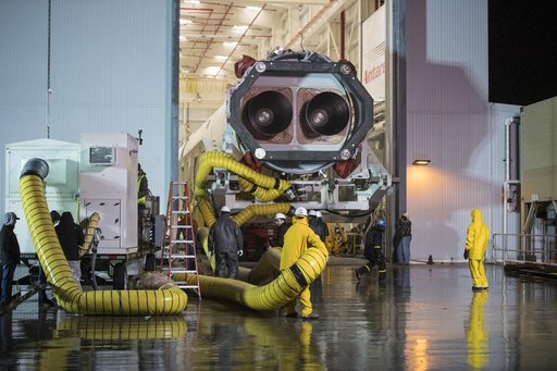 Northrop Grumman Antares CRS-10 Rollout