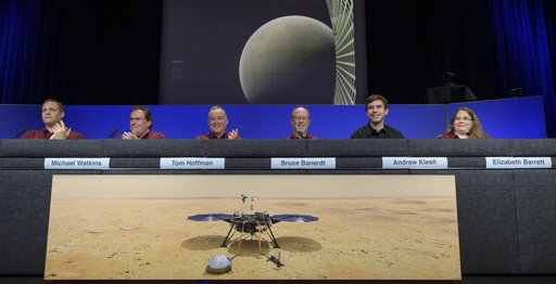 Mars InSight Post Landing Press Conference