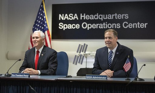 VP Pence Speaks with Astronauts Onboard ISS