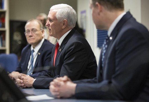 VP Pence Speaks with Astronauts Onboard ISS