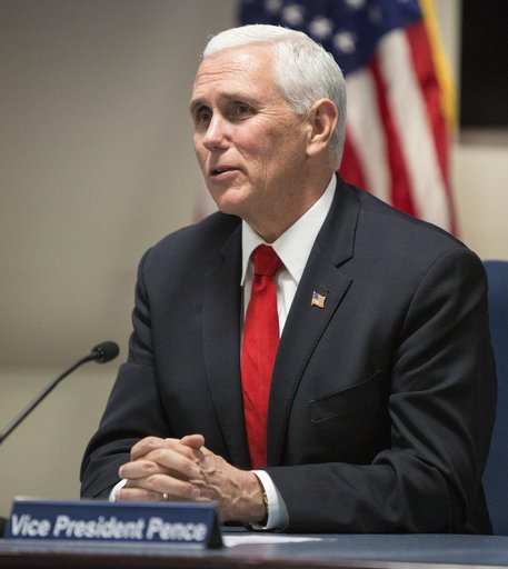 VP Pence Speaks with Astronauts Onboard ISS
