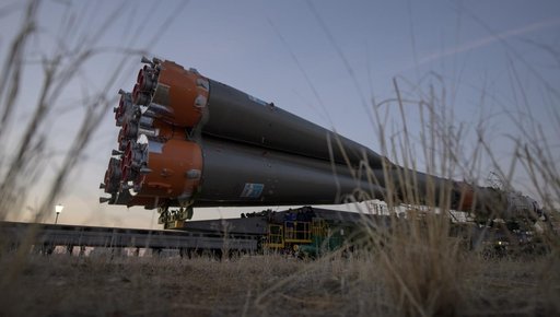 Expedition 59 Soyuz Rollout