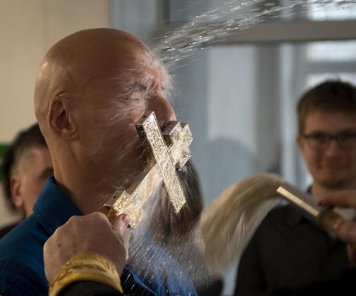 Expedition 59 Crew Blessing