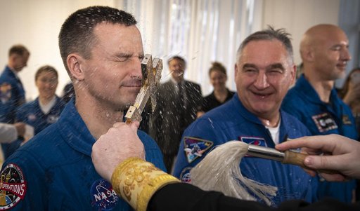 Expedition 59 Crew Blessing